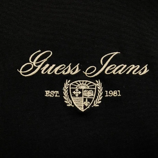 Camiseta Guess Negra Mujer Camiseta Guess Negra Mujer