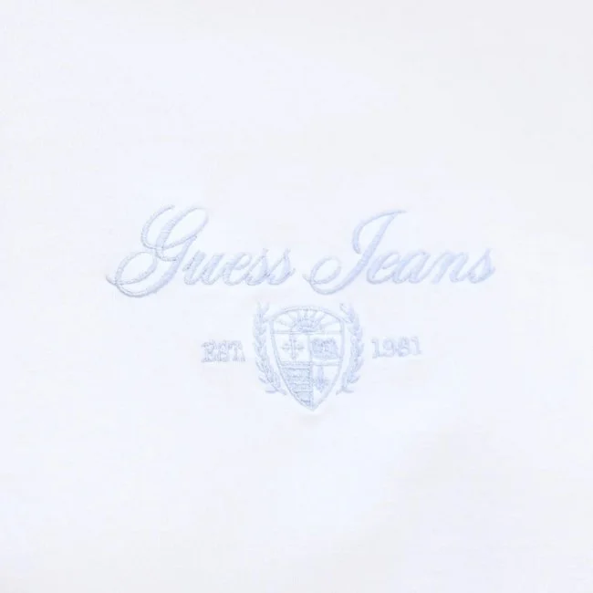 Camiseta Guess Blanca Mujer Camiseta Guess Blanca Mujer