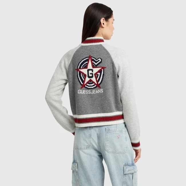 Chaqueta Guess Gris Mujer