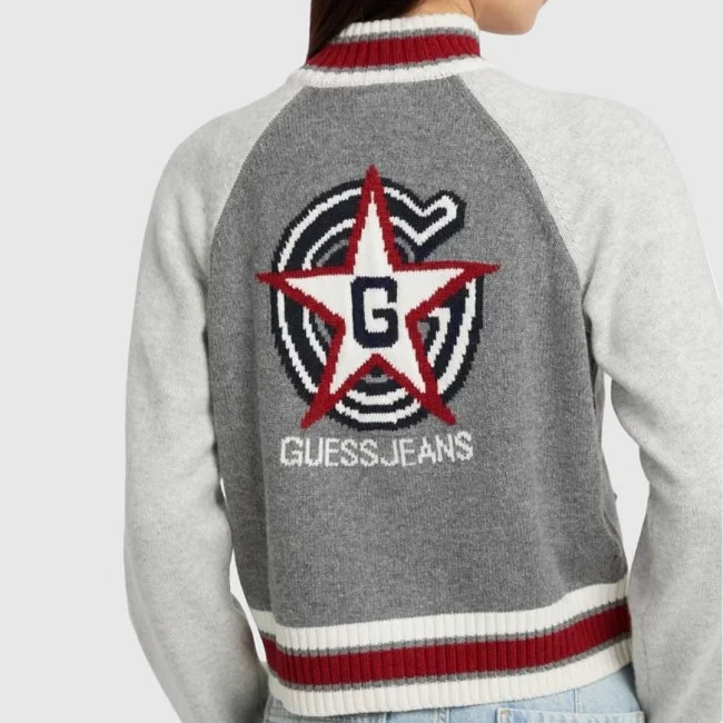 Chaqueta Guess Gris Mujer