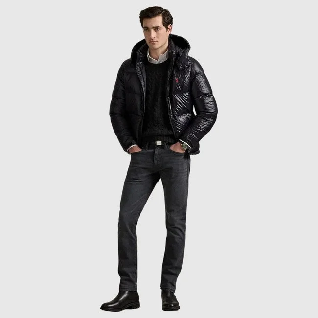 Chaqueta Ralph Lauren Negra Hombre