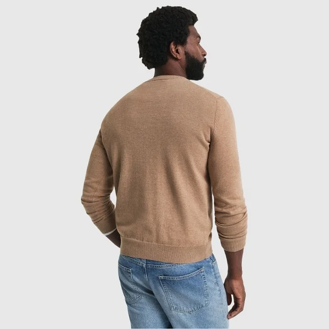 Jersey GANT Marrón Hombre Jersey GANT Marrón Hombre