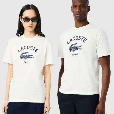 Camiseta Lacoste Blanca 2