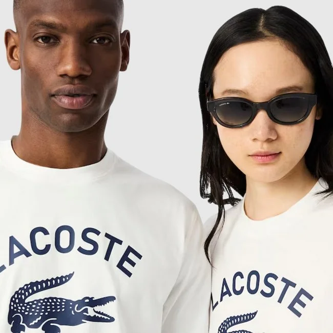 Camiseta Lacoste Blanca