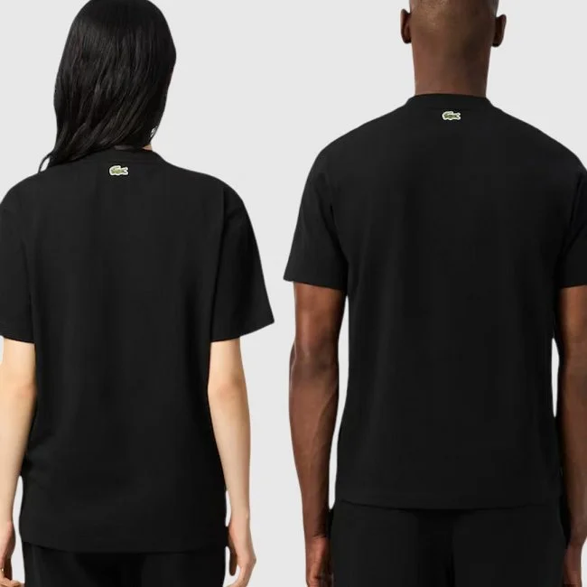 Camiseta Lacoste Negra