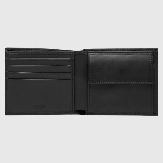 Cartera Boss Negra Hombre Cartera Boss Negra Hombre