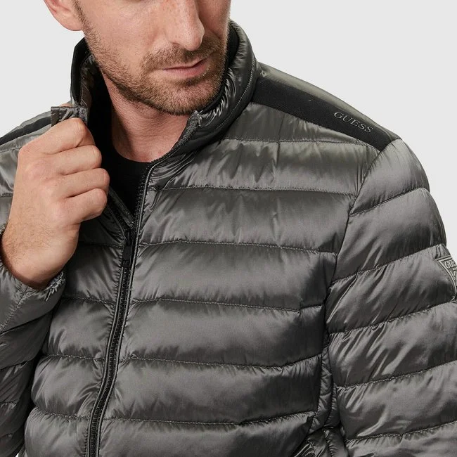 Chaqueta Guess Gris Hombre Chaqueta Guess Gris Hombre