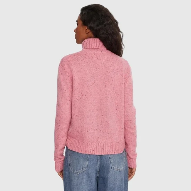 Jersey Tommy Hilfiger Rosa Mujer Jersey Tommy Hilfiger Rosa Mujer