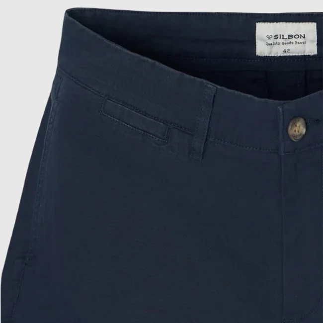 Pantalón Silbon Azul Marino Hombre Pantalón Silbon Azul Marino Hombre