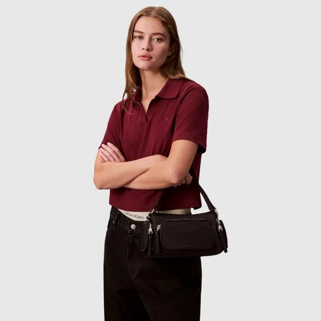 Bolso Calvin Klein Negro Mujer Bolso Calvin Klein Negro Mujer