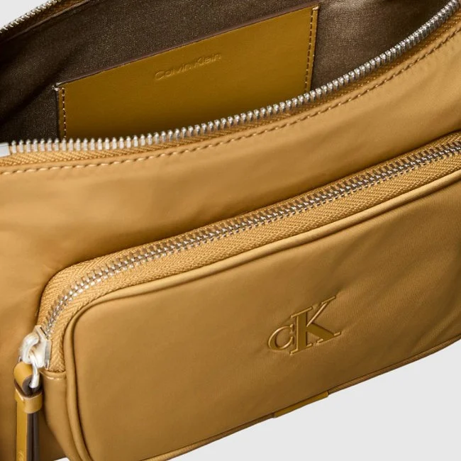 Bolso Calvin Klein Mostaza Mujer Bolso Calvin Klein Mostaza Mujer