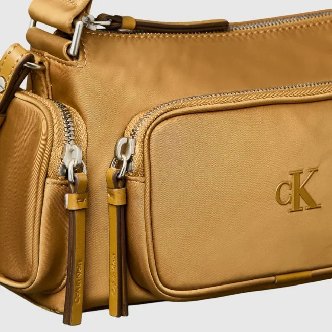 Bolso Calvin Klein Mostaza Mujer Bolso Calvin Klein Mostaza Mujer