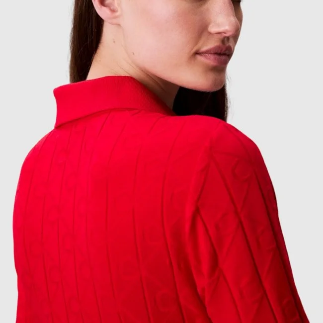 Vestido Calvin Klein Rojo Mujer Vestido Calvin Klein Rojo Mujer