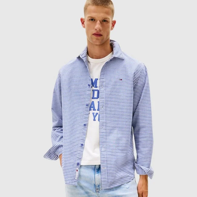 Camisa Tommy Hilfiger Cuadros Hombre