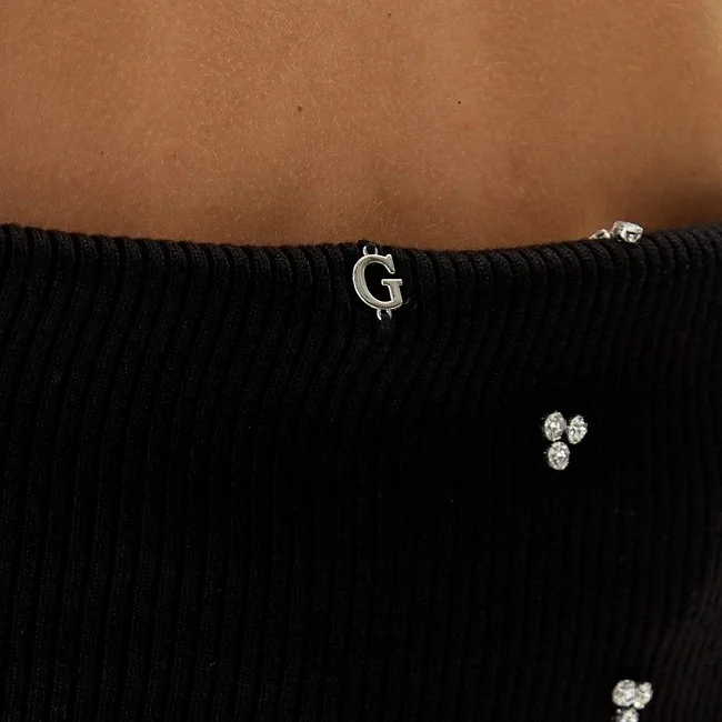 Vestido Guess Negro Mujer Vestido Guess Negro Mujer