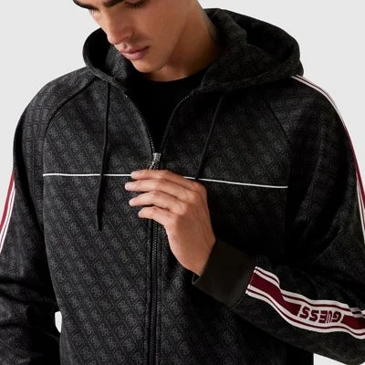 Sudadera Guess Negra Hombre 2