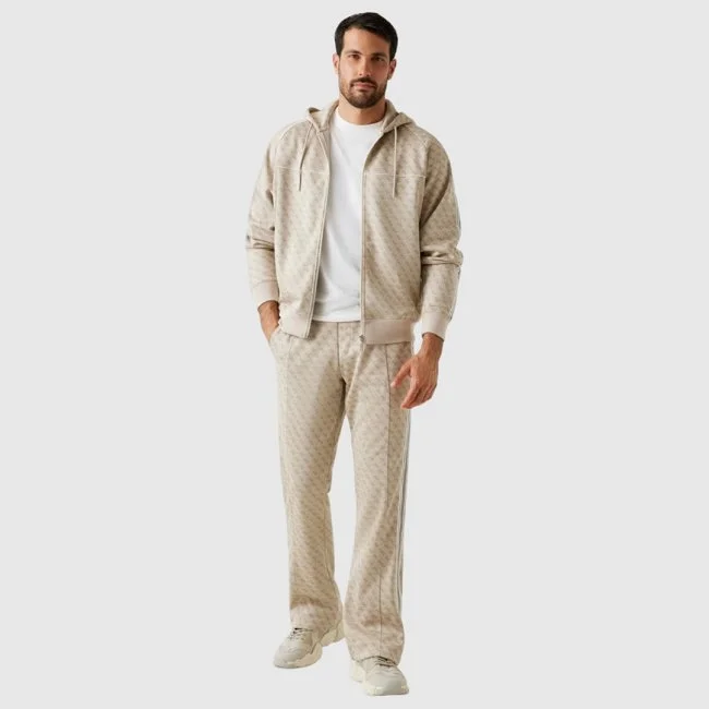 Sudadera Guess Beige Hombre Sudadera Guess Beige Hombre