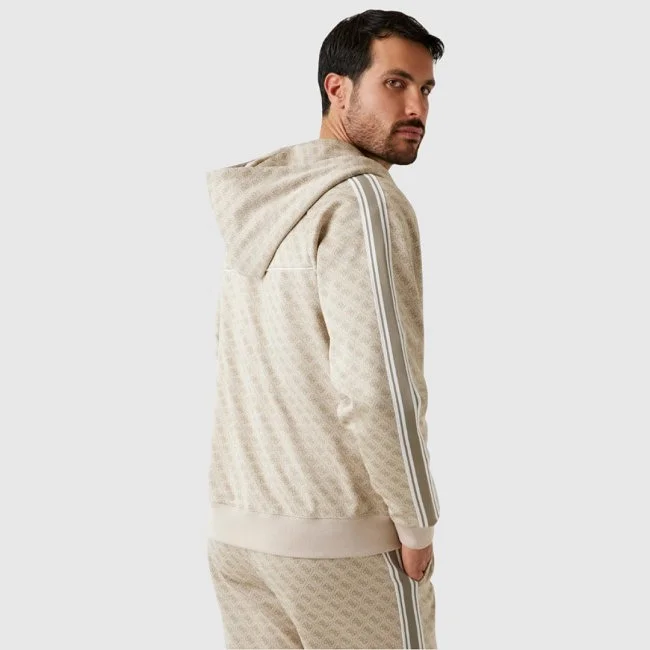 Sudadera Guess Beige Hombre Sudadera Guess Beige Hombre
