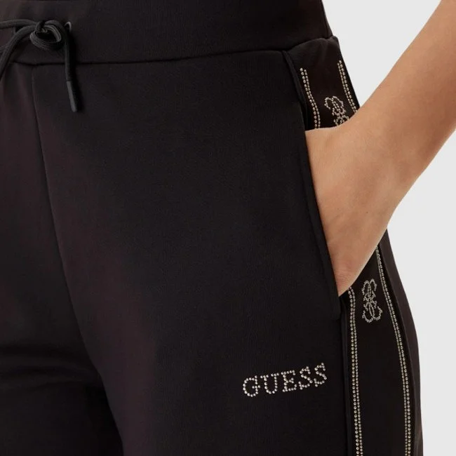 Pantalón Guess Negro Mujer Pantalón Guess Negro Mujer