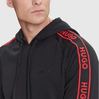 Sudadera Hugo Negra y Roja... 2