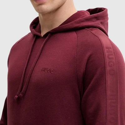 Sudadera Hugo Burdeos Hombre 2