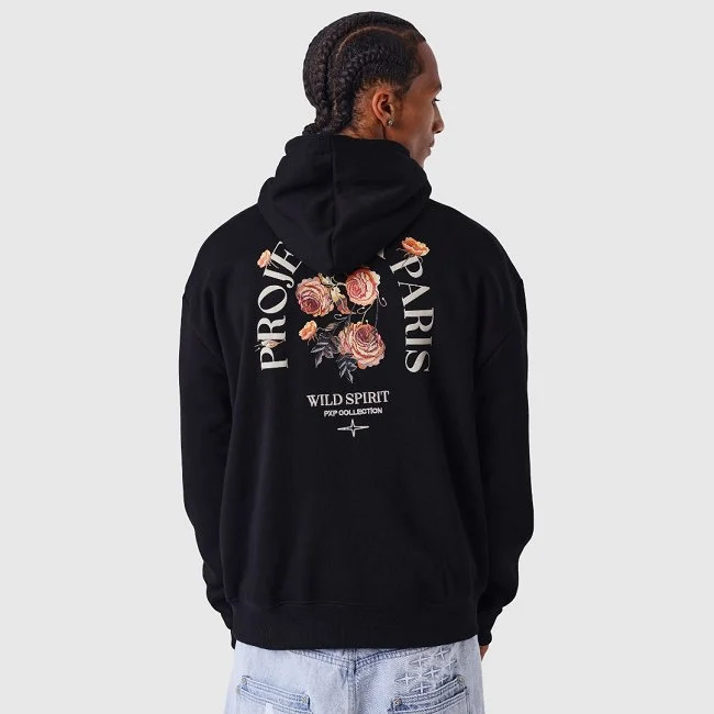 Sudadera Project x Paris Negra Hombre Sudadera Project x Paris Negra Hombre