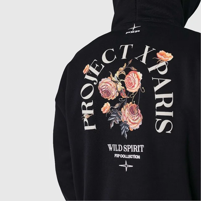 Sudadera Project x Paris Negra Hombre Sudadera Project x Paris Negra Hombre