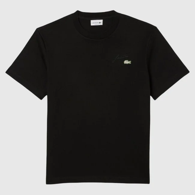 Camiseta Lacoste Negra Hombre Camiseta Lacoste Negra Hombre