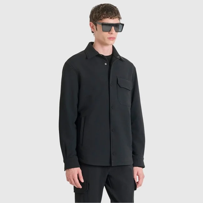 Camisa Antony Morato Negra Hombre