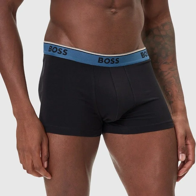 Pack de 3 Calzoncillos Boss Negros...