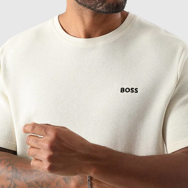 Camiseta Boss Blanca Hombre Camiseta Boss Blanca Hombre