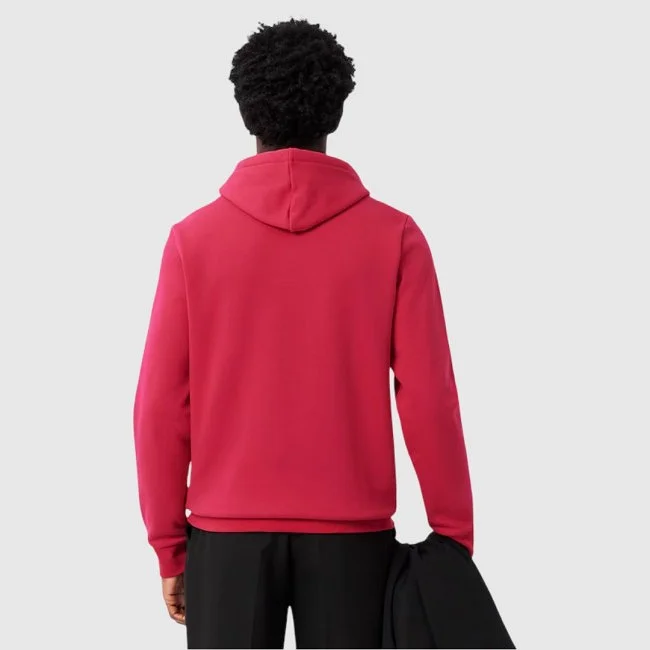Sudadera Lacoste Fucsia Hombre