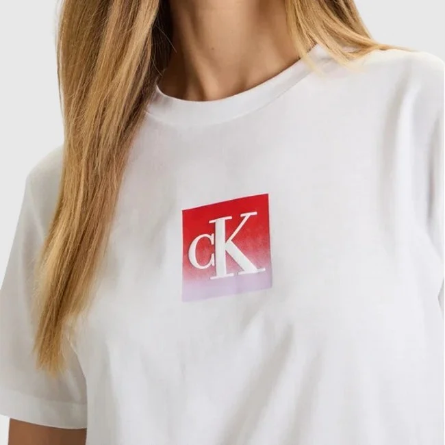 Camiseta Calvin Klein Blanca Mujer