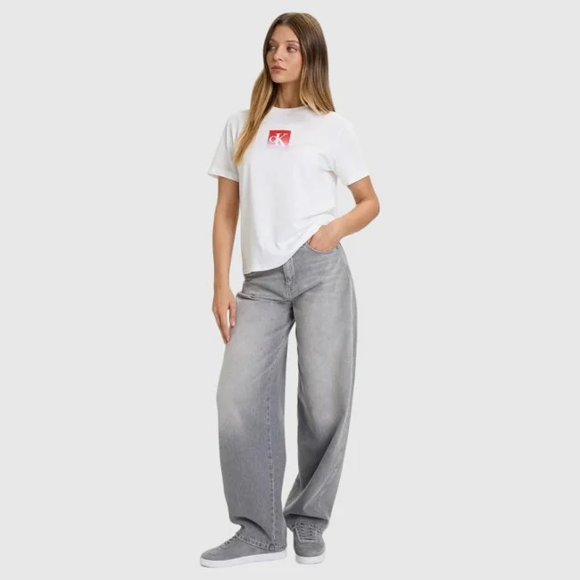 Camiseta Calvin Klein Blanca Mujer