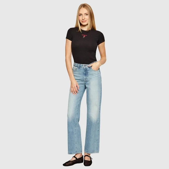 Camiseta Tommy Hilfiger Negra Mujer