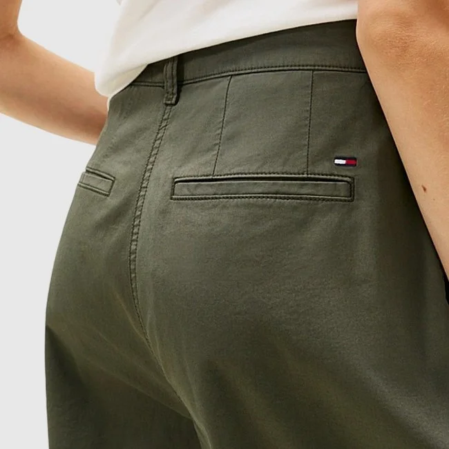 Pantalón Tommy Hilfiger Verde Mujer