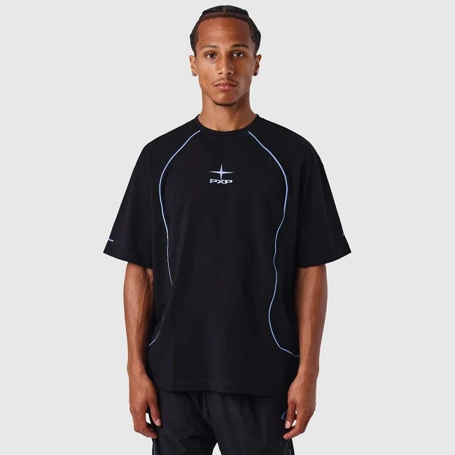 Camiseta Project x Paris Negra Hombre