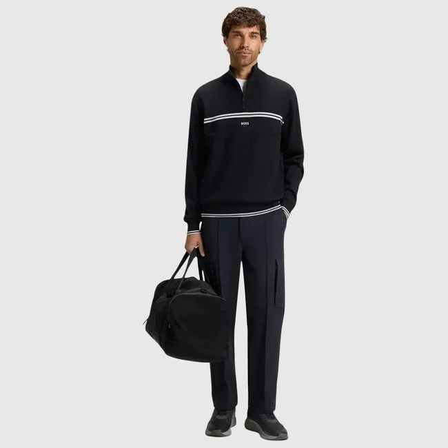 Jersey Boss Azul Marino Hombre