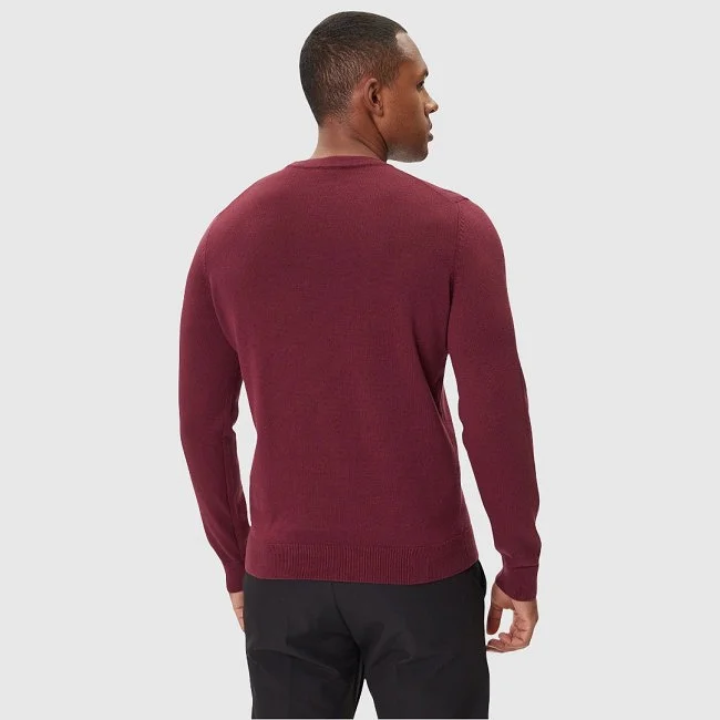 Jersey Hugo Burdeos Hombre