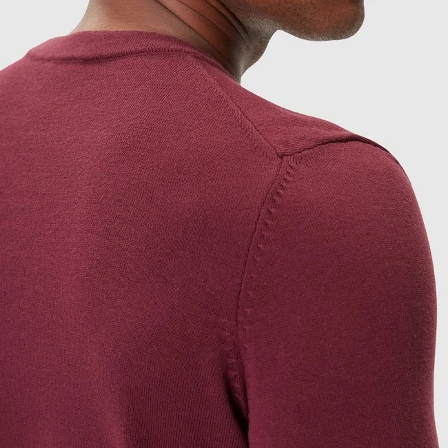 Jersey Hugo Burdeos Hombre