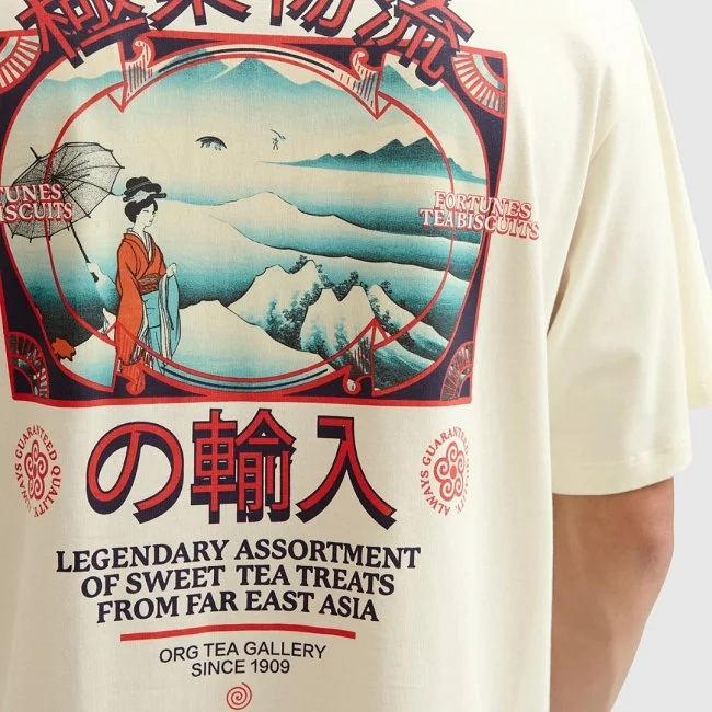 Camiseta Jack & Jones Beige Hombre