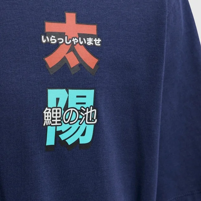 Camiseta Jack & Jones Azul Marino Hombre