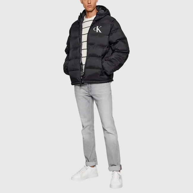 Chaqueta Calvin Klein Negra Hombre