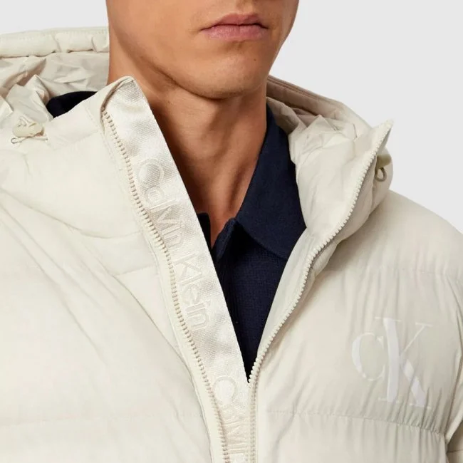 Chaqueta Calvin Klein Beige Hombre