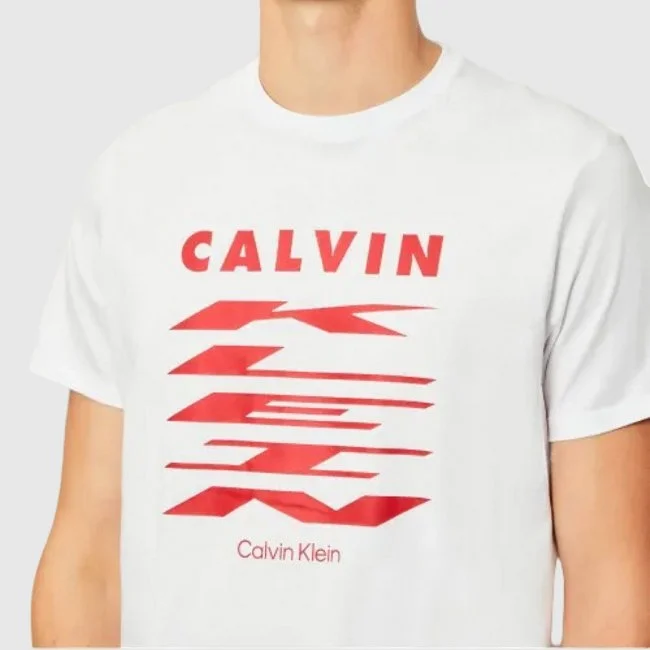 Camiseta Calvin Klein Blanca Hombre