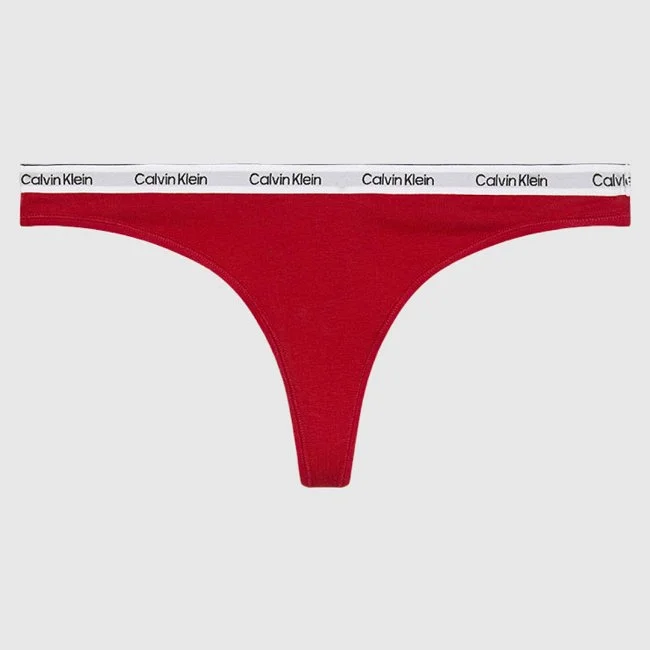 Tanga Calvin Klein Rojo Mujer