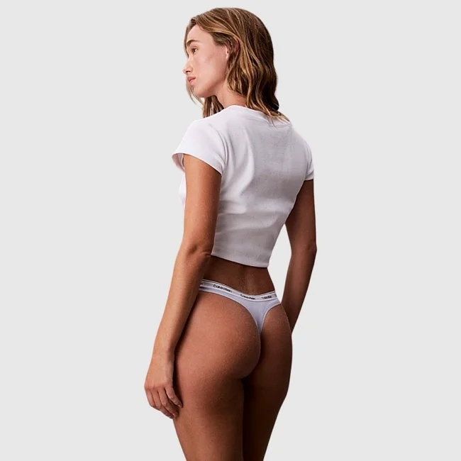 Tanga Calvin Klein Azul Mujer