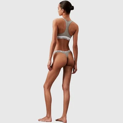 Tanga Calvin Klein Gris Mujer 2