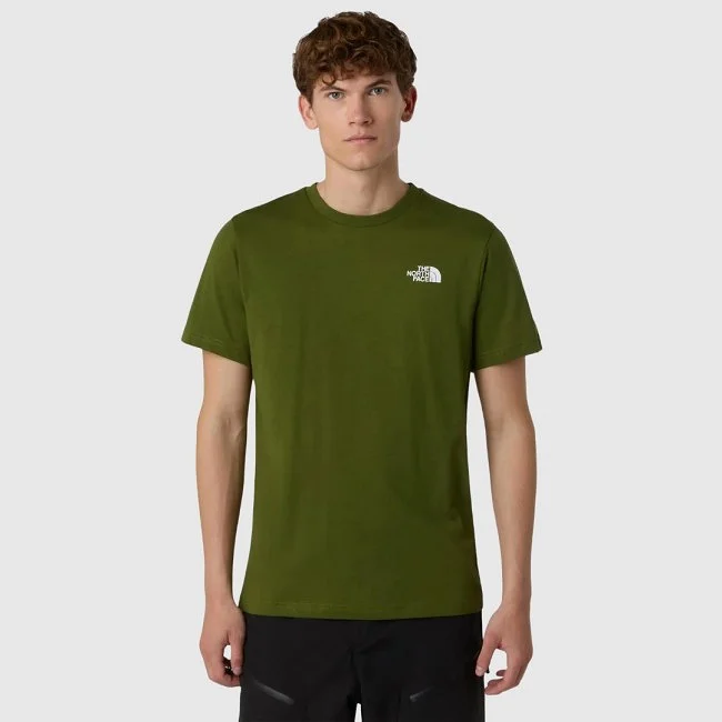 Camiseta The North Face Verde Hombre