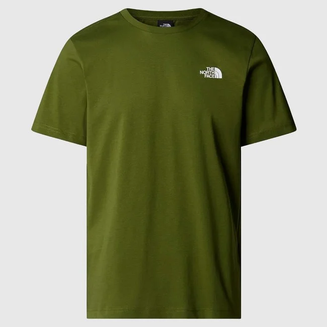 Camiseta The North Face Verde Hombre